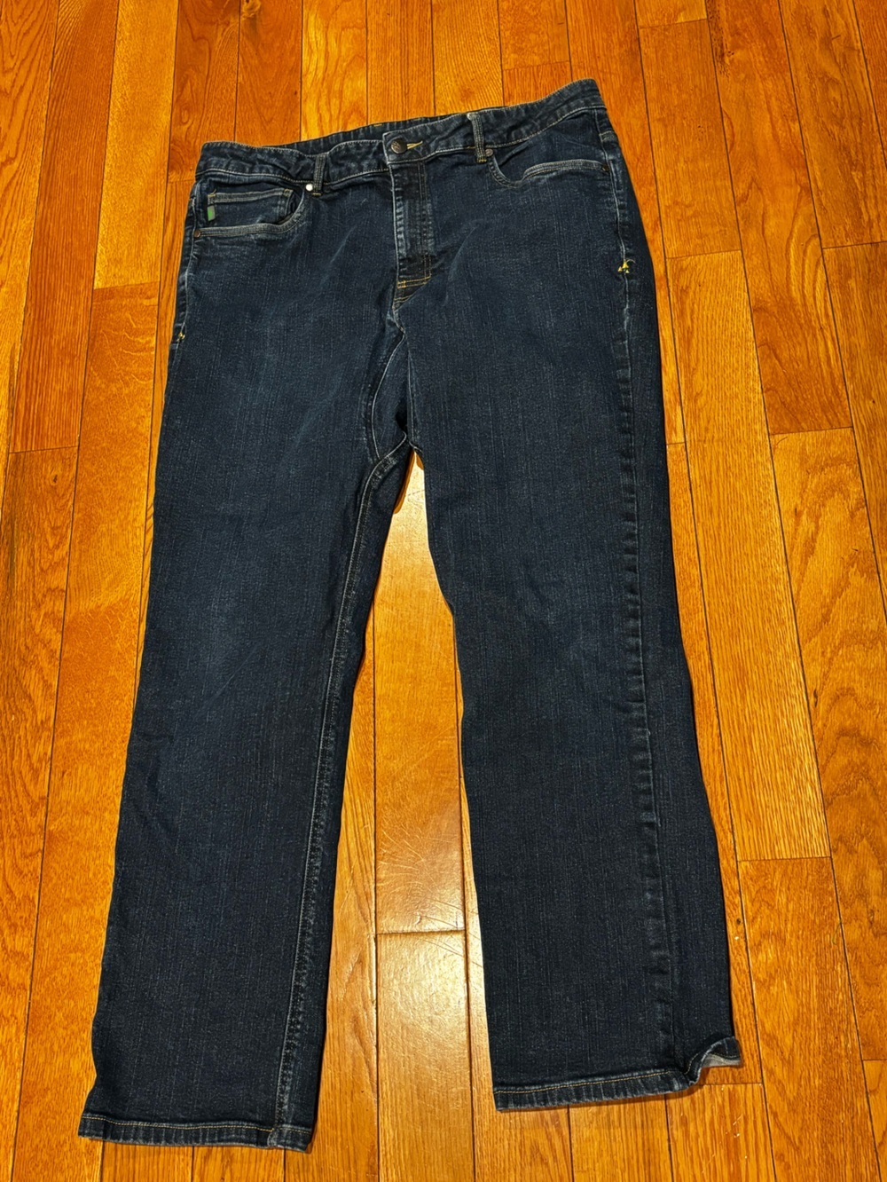 Stio Men's Dark Blue Straight Jeans